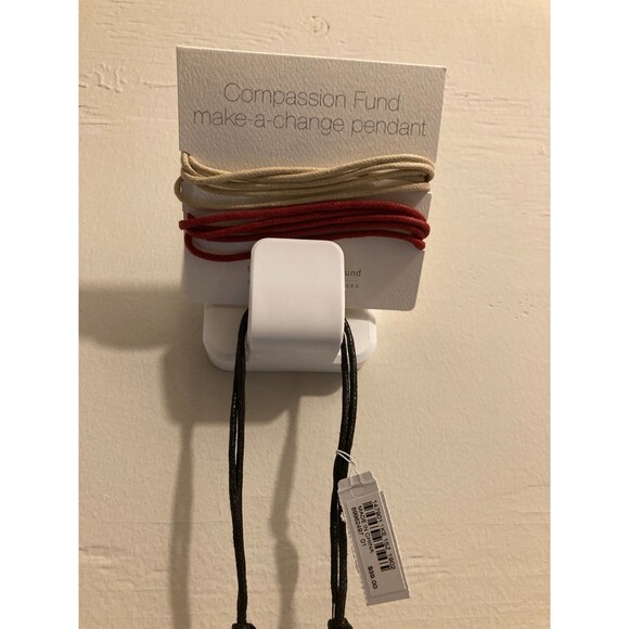 J JILL Rustic Silver Heart Interchangeable Compassion Necklace | $39 Ret. NEW - Picture 3 of 4